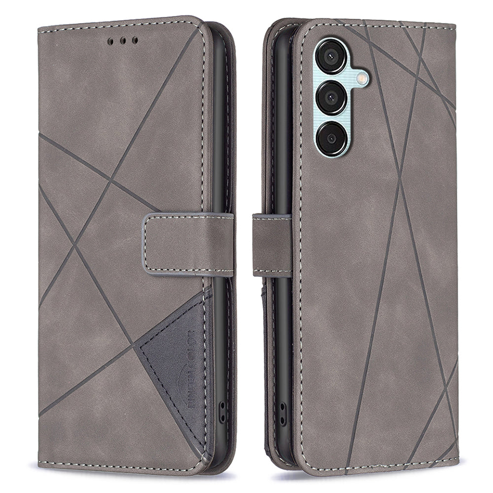 BINFEN COLOR BF05 For Samsung Galaxy M15 5G Imprinted Case PU Leather Wallet Phone Cover BINFEN COLOR BF05 For Samsung Galaxy M15 5G Imprinted Case PU Leather Wallet Phone Cover